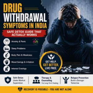 Drug Withdrawal Symptoms in India: Safe Detox Guide That Actually Works (2026)