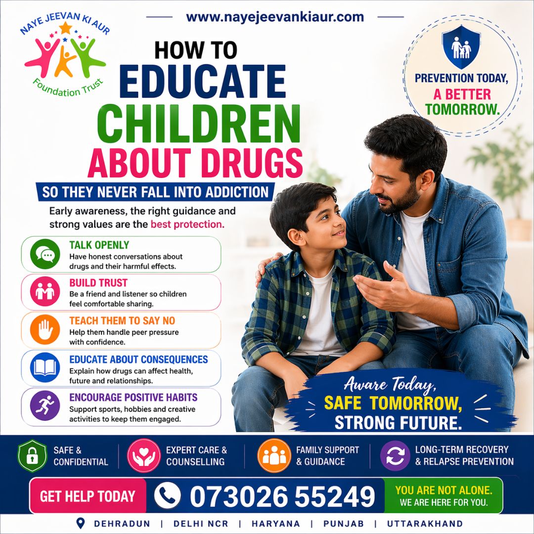 How to Educate Children About Drugs & Addiction